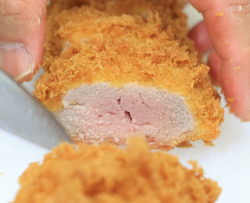 美味しさの証“ほんのりピンク”