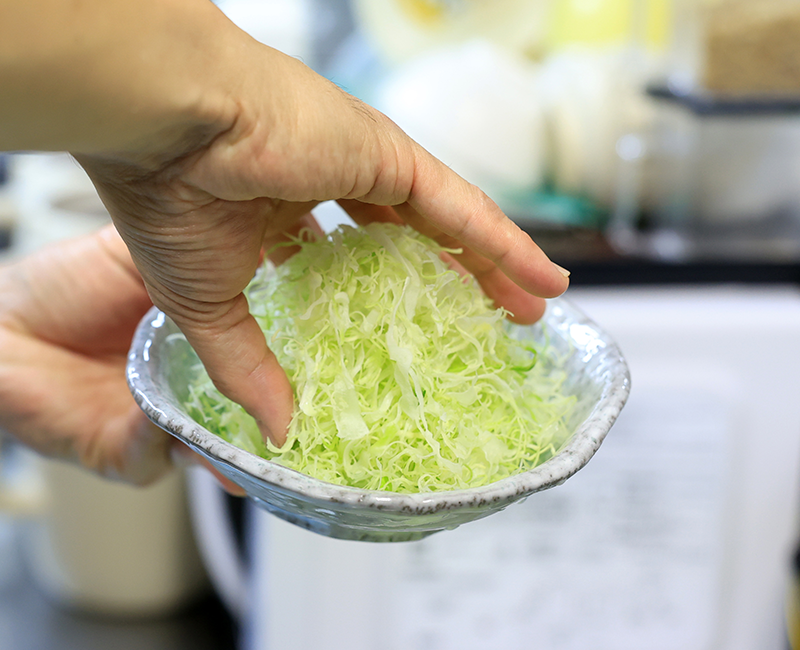 嬉しい“おかわり自由”サービス